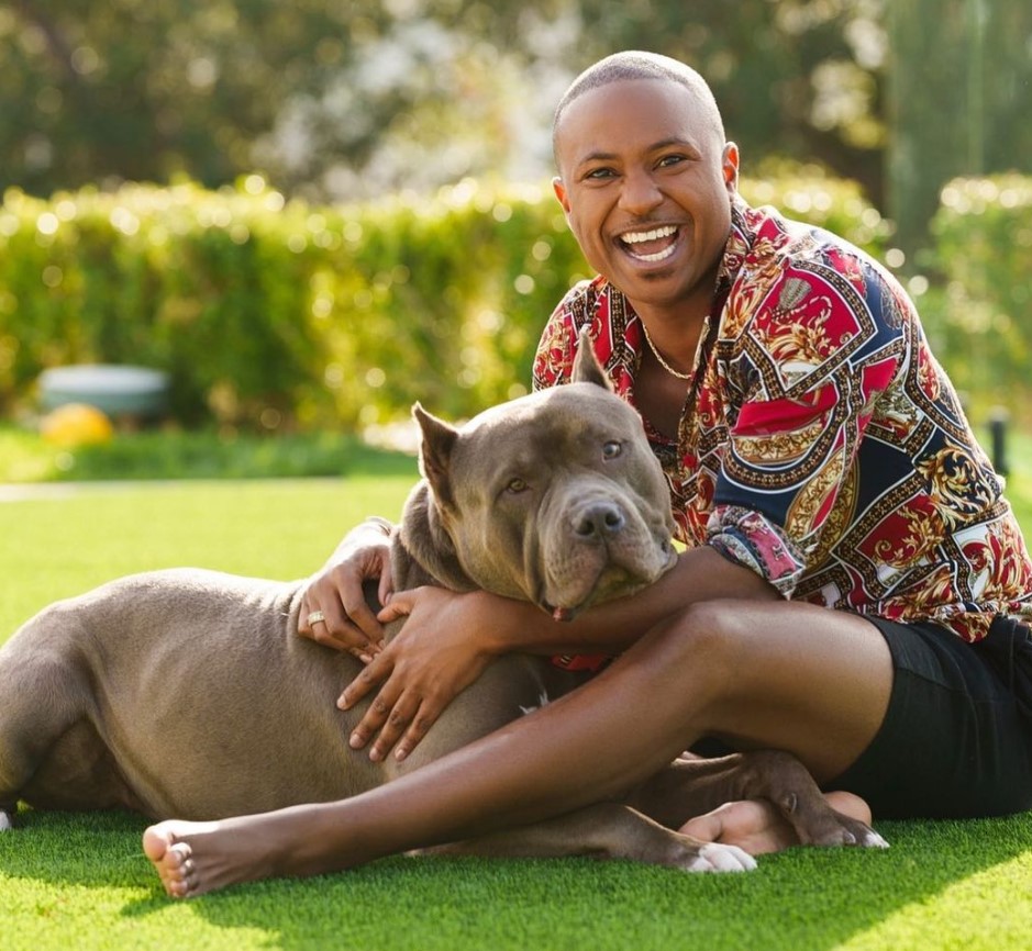 MJ Harris is an animal lover and has a dog named Max.