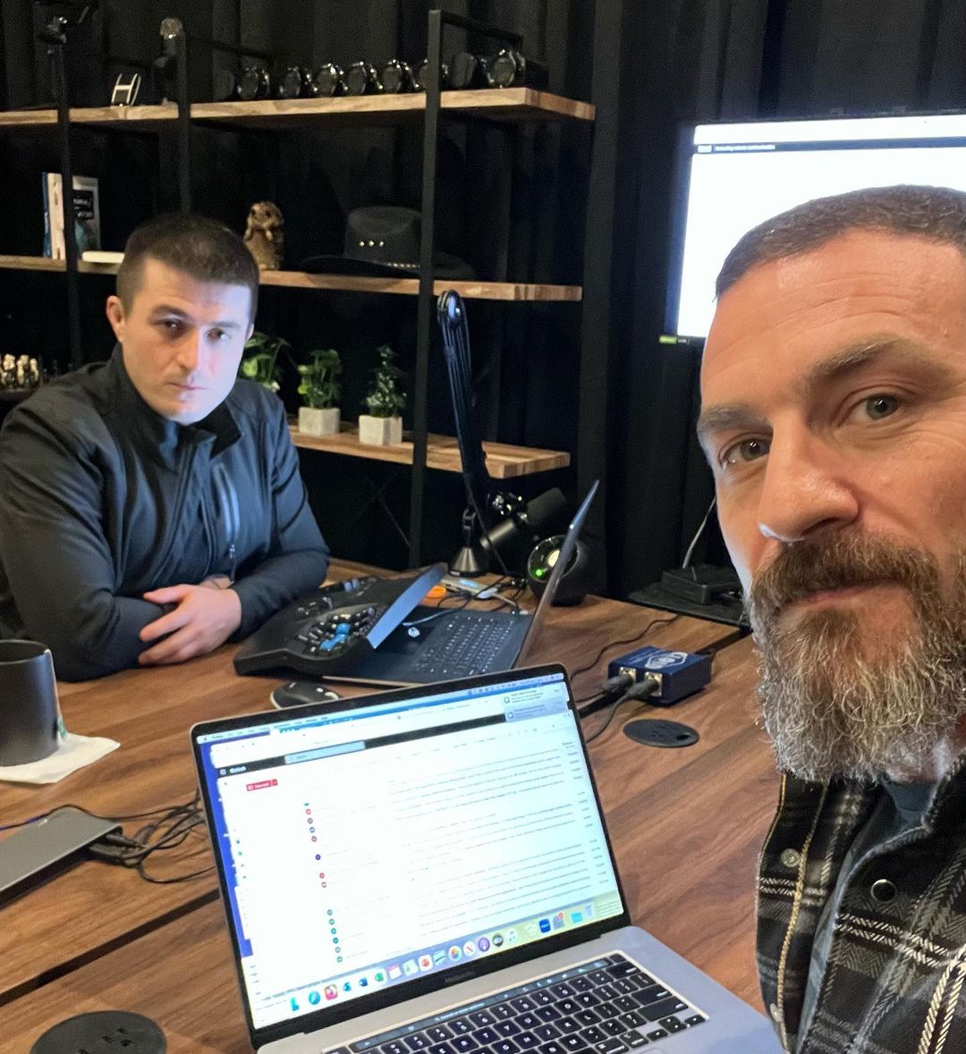 Lex Fridman In Austin, Texas With His Friend Huber Manlab